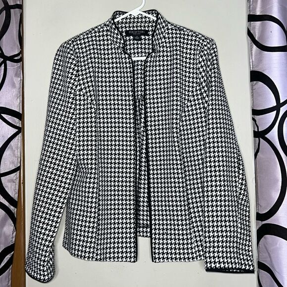 Perceptions New York houndstooth open blazer size eight - Picture 1 of 9